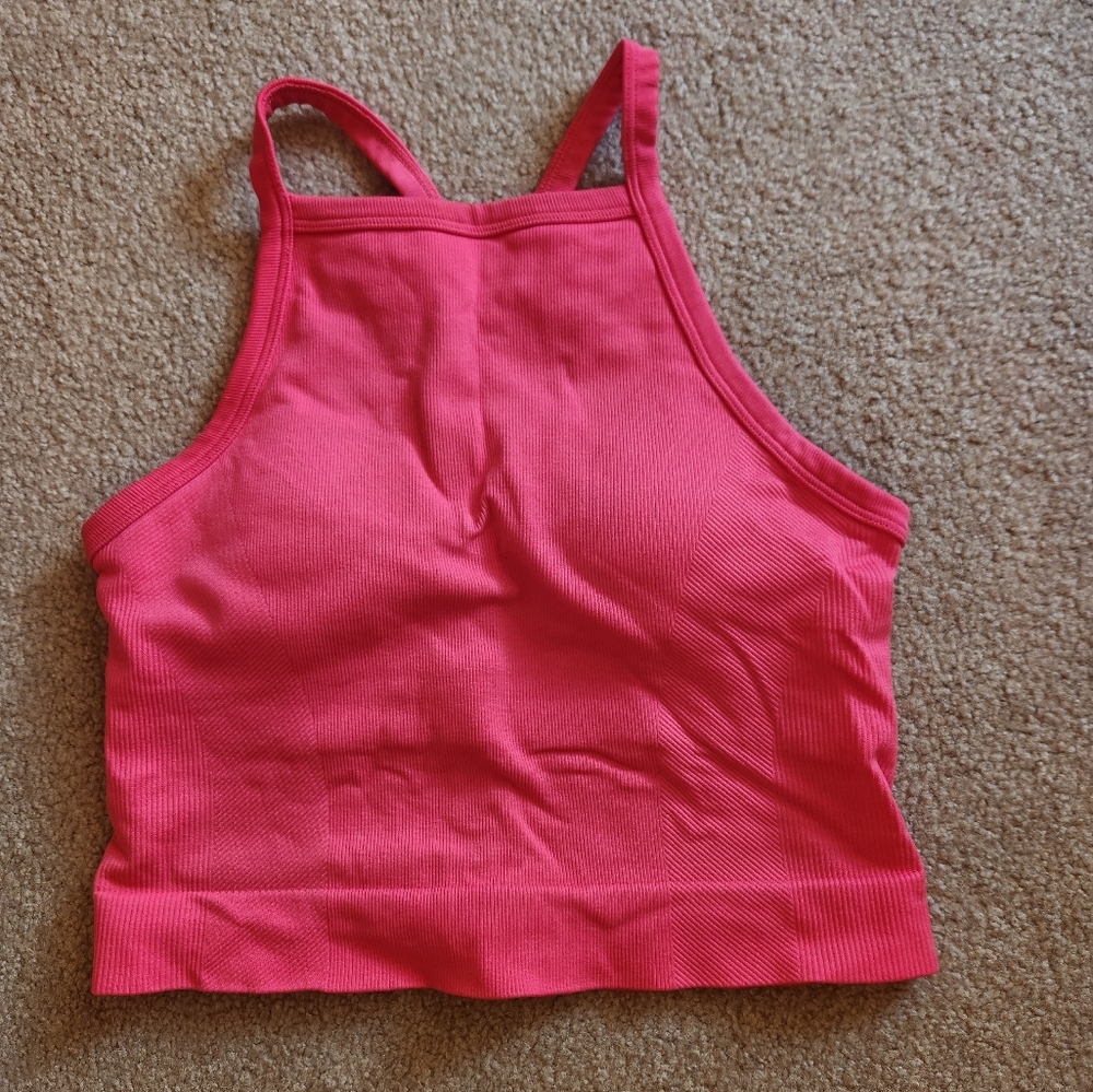 Vibrant Pink Crop Top